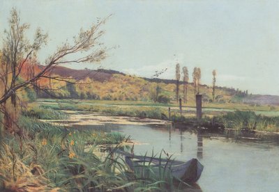Landscape near Geneva by Ferdinand Hodler